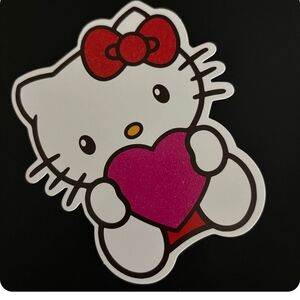 Hello Kitty Topper with Heart